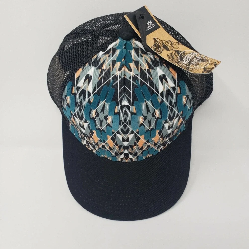 Outdoor Research Women's Chain Reaction Mediterranean Trucker Cap Snapback Hat - Picture 7 of 11